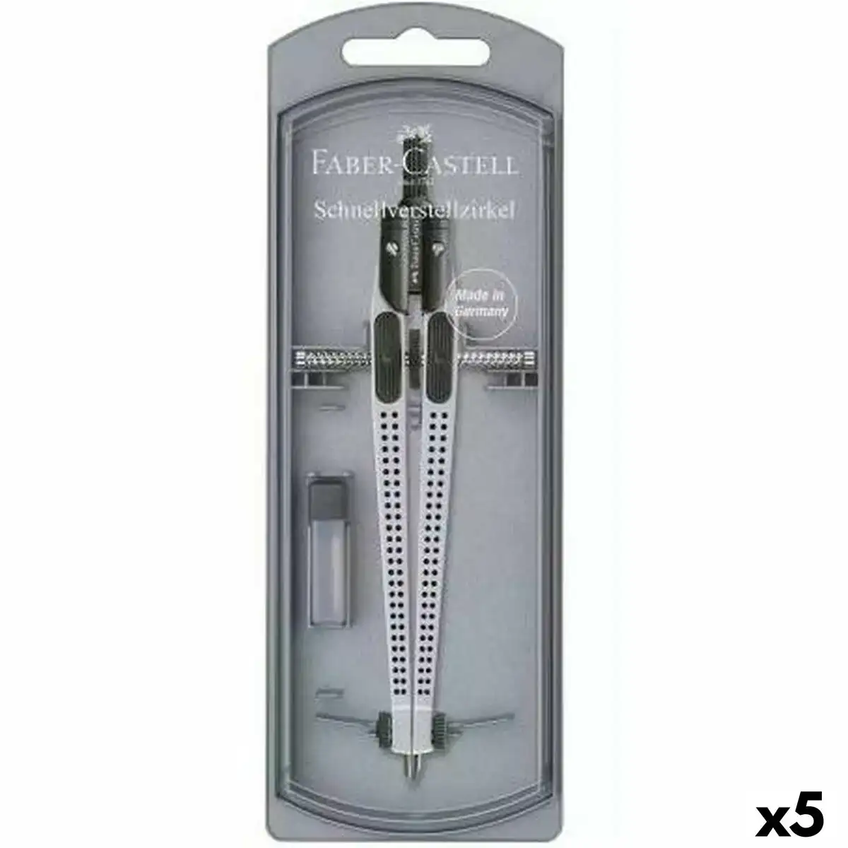 Boussole faber castell argente articule 5 unites_6473. DIAYTAR COTE D'IVOIRE - Votre Plateforme pour un Shopping Inspiré. Explorez nos offres variées et découvrez des articles qui stimulent votre créativité et embellissent votre vie.