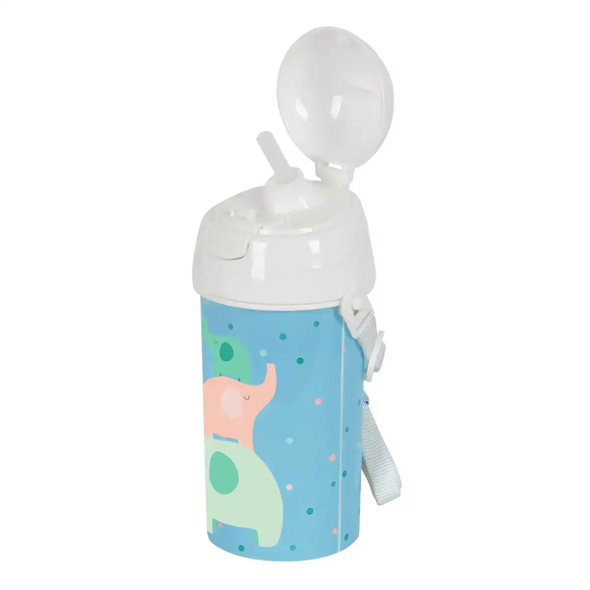 Bouteille avec couvercle et paille safta elefantes vert pvc 500 ml_5409. Bienvenue chez DIAYTAR COTE D'IVOIRE - Où Choisir est une Invitation au Voyage. Explorez notre boutique en ligne et découvrez des produits qui vous transportent dans l'univers du Côte d'Ivoire.