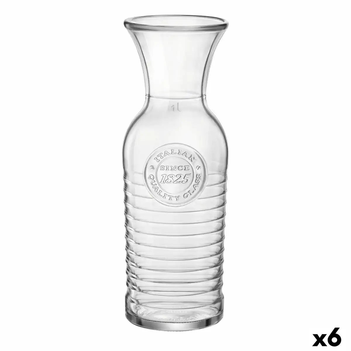 Bouteille bormioli rocco officina transparent verre 1 l 6 unites _1784. DIAYTAR COTE D'IVOIRE - Là où Chaque Produit Est une Trouvaille. Explorez notre sélection minutieuse et découvrez des articles qui correspondent à votre style de vie et à vos aspirations.