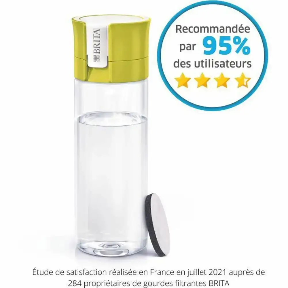 Bouteille d eau brita s1186 vert filtre 600 ml_3847. DIAYTAR COTE D'IVOIRE - L'Art de Choisir, l'Art de S'émerveiller. Explorez notre gamme de produits et laissez-vous émerveiller par des créations authentiques et des designs modernes.