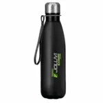 Bouteille d eau joluvi ecotherm 500 ml noir_5727. DIAYTAR COTE D'IVOIRE - L'Art de Vivre le Shopping Authentique. Découvrez notre boutique en ligne et trouvez des produits qui célèbrent la culture et l'héritage du Côte d'Ivoire.