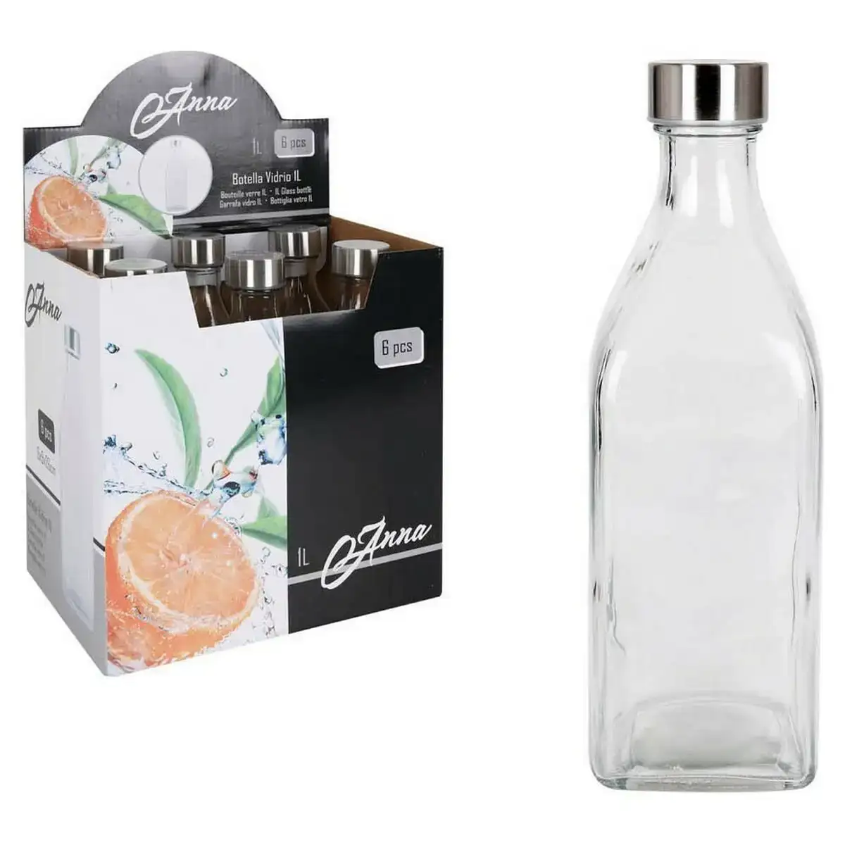 Bouteille d eau square 1 l_7905. DIAYTAR COTE D'IVOIRE - Où Chaque Sélection Vous Parle. Parcourez nos catégories et découvrez des produits qui reflètent vos passions et vos besoins, pour un shopping personnel et inspirant.