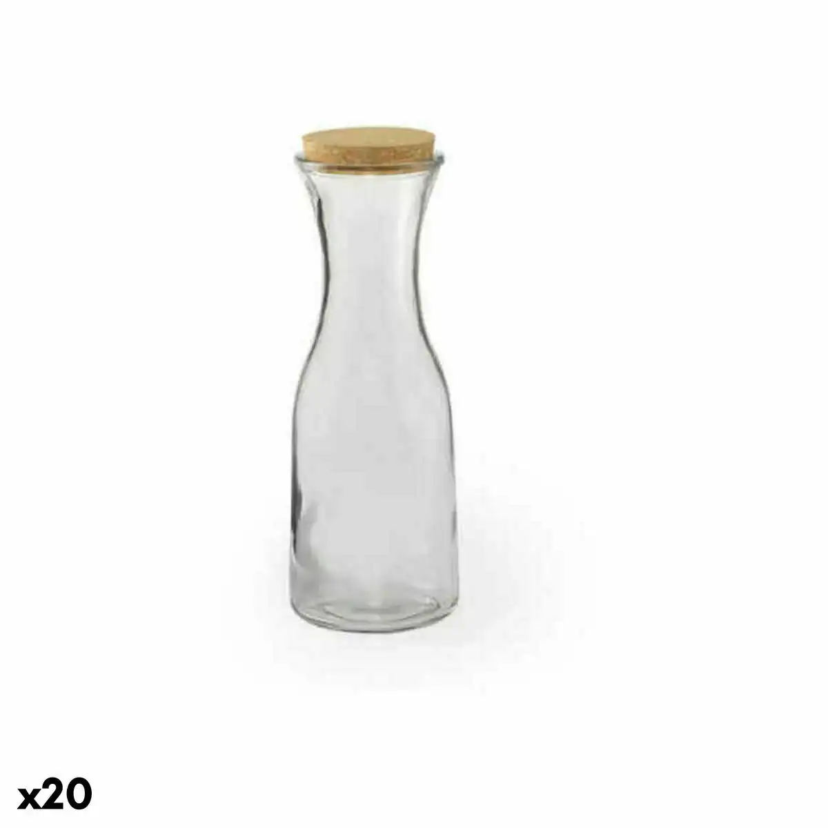 Bouteille en verre vintage coconut 146580 liege 1 l 20 unites _6998. DIAYTAR COTE D'IVOIRE - Là où Choisir est un Acte d'Amour pour la Culture Côte d'Ivoireaise. Explorez notre gamme et choisissez des produits qui célèbrent la richesse de notre patrimoine.