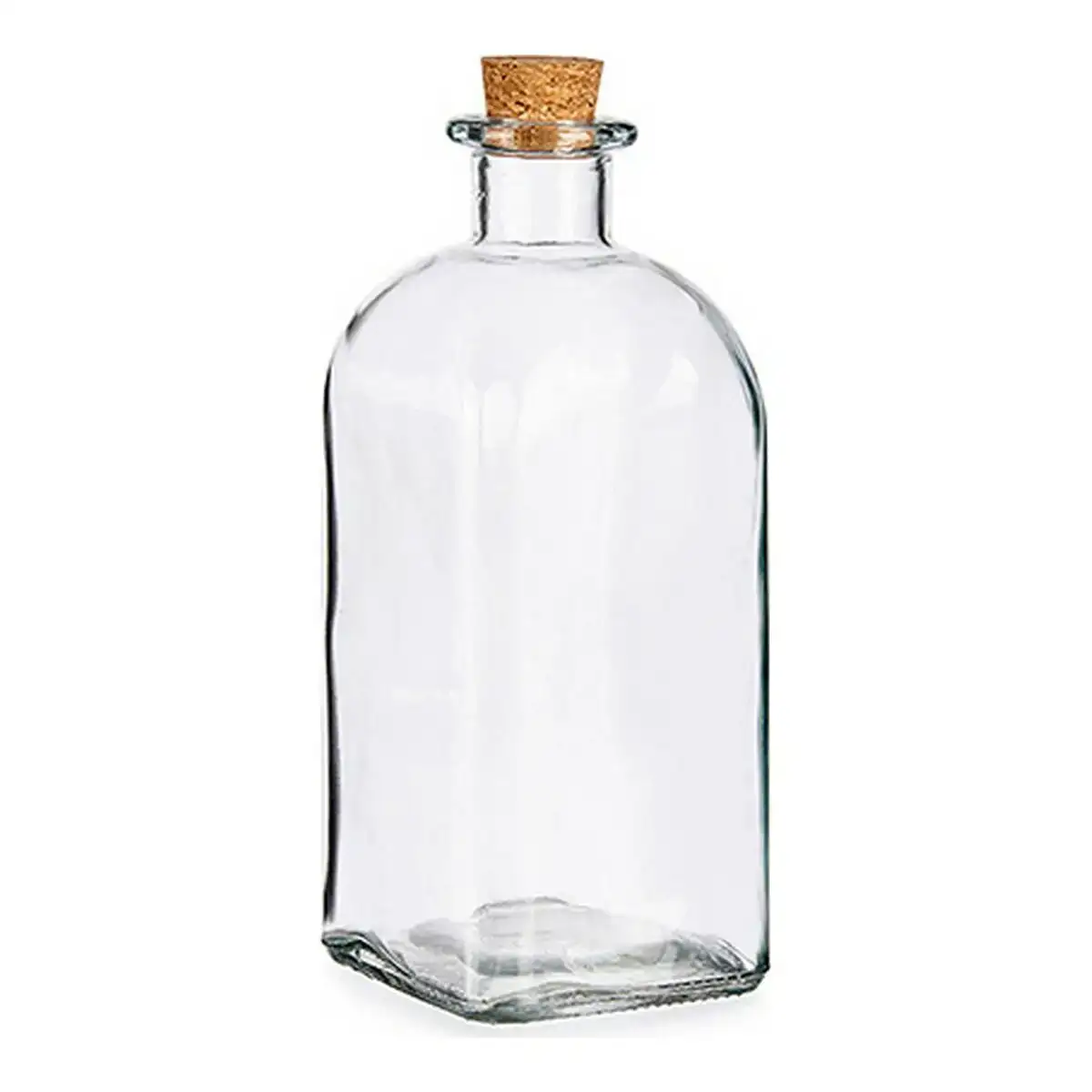 Bouteille en verre vivalto transparent liege verre 1000 ml _1935. Entrez dans l'Univers de DIAYTAR COTE D'IVOIRE - Où Chaque Produit a sa Place. Explorez nos rayons virtuels et choisissez des articles qui s'intègrent parfaitement à votre style de vie.