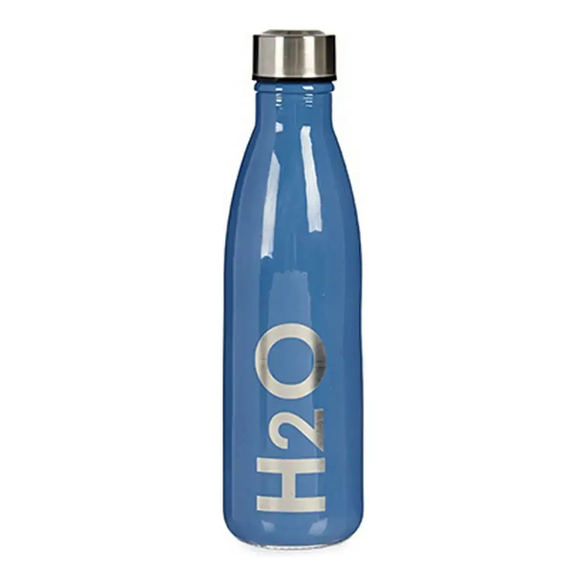 Bouteille h2o bleu rose acier inoxydable vert verre 650 ml_9711. DIAYTAR COTE D'IVOIRE - Là où la Qualité se Marque d'une Touche Côte d'Ivoireaise. Naviguez à travers notre boutique en ligne et choisissez des produits qui allient excellence et tradition.
