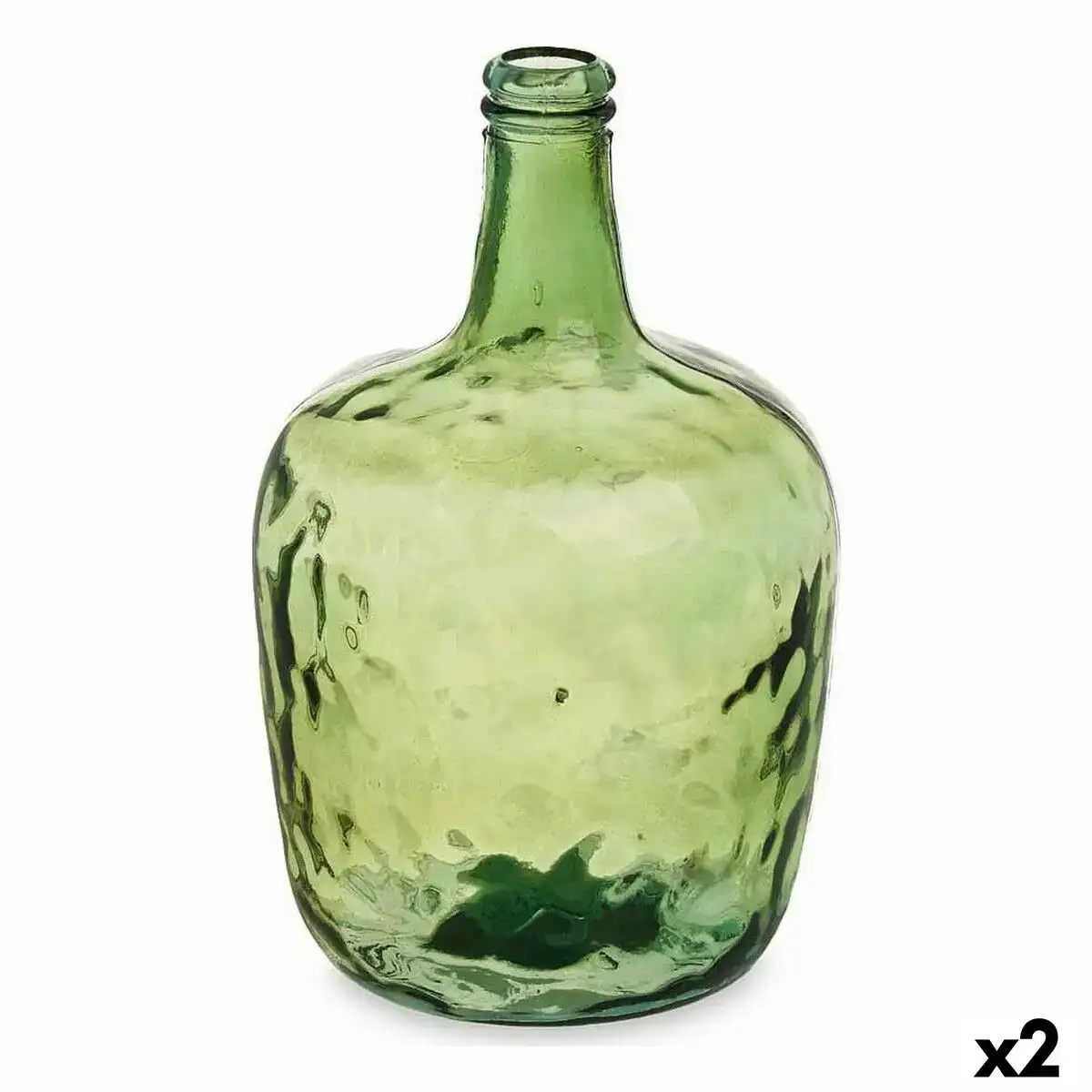 Bouteille lisse decoration vert 22 x 37 5 x 22 cm 2 unites _1213. DIAYTAR COTE D'IVOIRE - Votre Oasis de Shopping en Ligne. Explorez notre boutique et découvrez des produits qui ajoutent une touche de magie à votre quotidien.