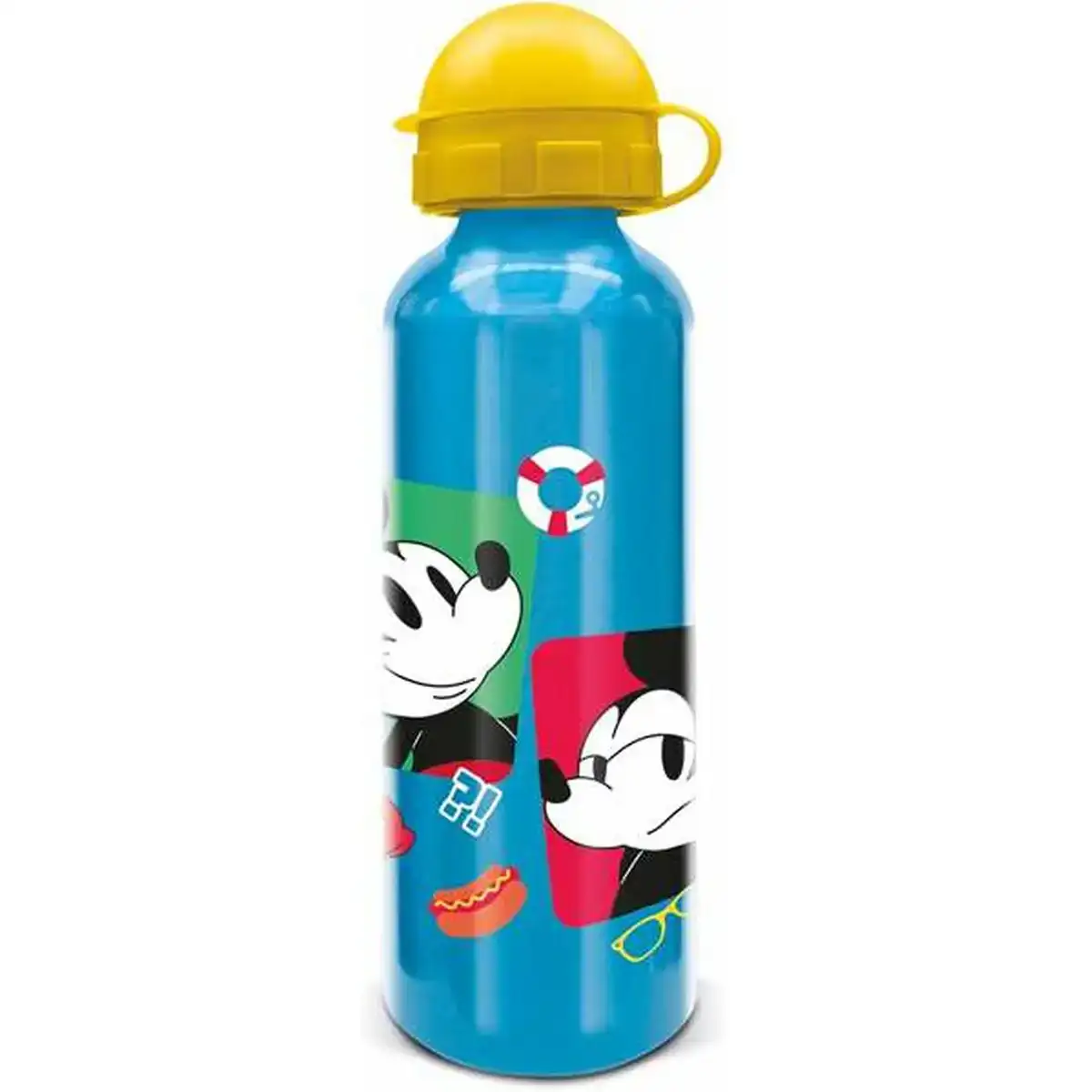 Bouteille mickey mouse fun tastic 530 ml aluminium_9518. DIAYTAR COTE D'IVOIRE - Votre Passage vers le Raffinement. Plongez dans notre univers de produits exquis et choisissez des articles qui ajoutent une touche de sophistication à votre vie.