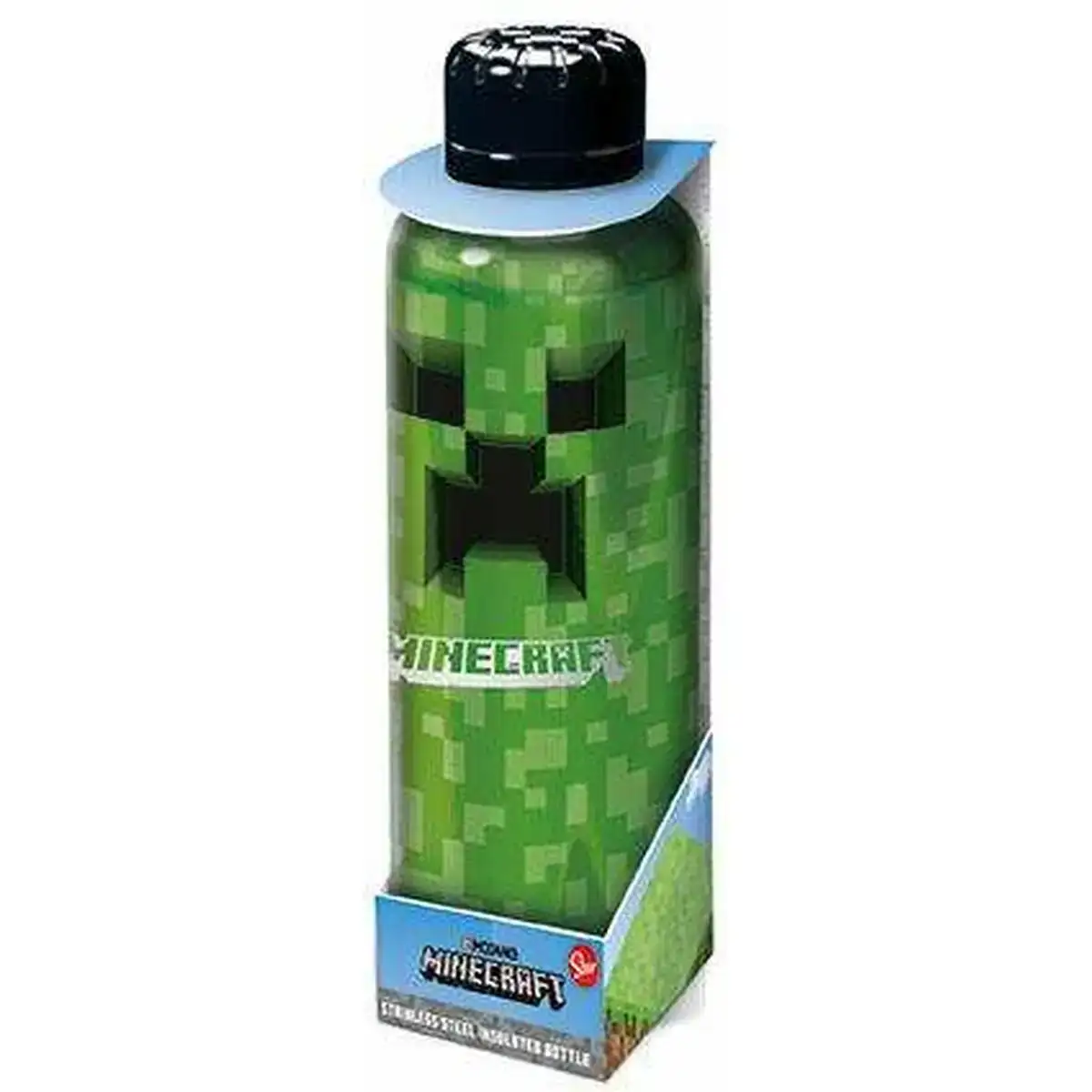 Bouteille minecraft 515 ml acier inoxydable polypropylene_4267. Bienvenue chez DIAYTAR COTE D'IVOIRE - Votre Plateforme Shopping pour Tous. Découvrez un large éventail de produits qui célèbrent la diversité et la beauté du Côte d'Ivoire.