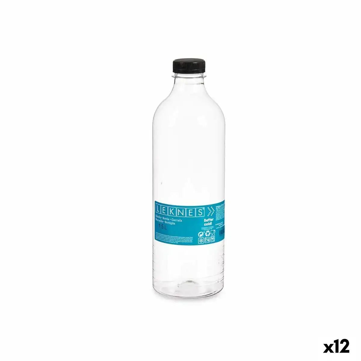 Bouteille noir transparent plastique 1 5 l 9 x 29 2 x 9 cm 12 unites _7364. DIAYTAR COTE D'IVOIRE - Votre Source de Découvertes Shopping. Découvrez des trésors dans notre boutique en ligne, allant des articles artisanaux aux innovations modernes.