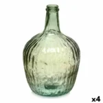Bouteille rayures decoration 17 x 29 x 17 cm vert 4 unites _6988. DIAYTAR COTE D'IVOIRE - Où Choisir est un Plaisir. Explorez notre boutique en ligne et choisissez parmi des produits de qualité qui satisferont vos besoins et vos goûts.