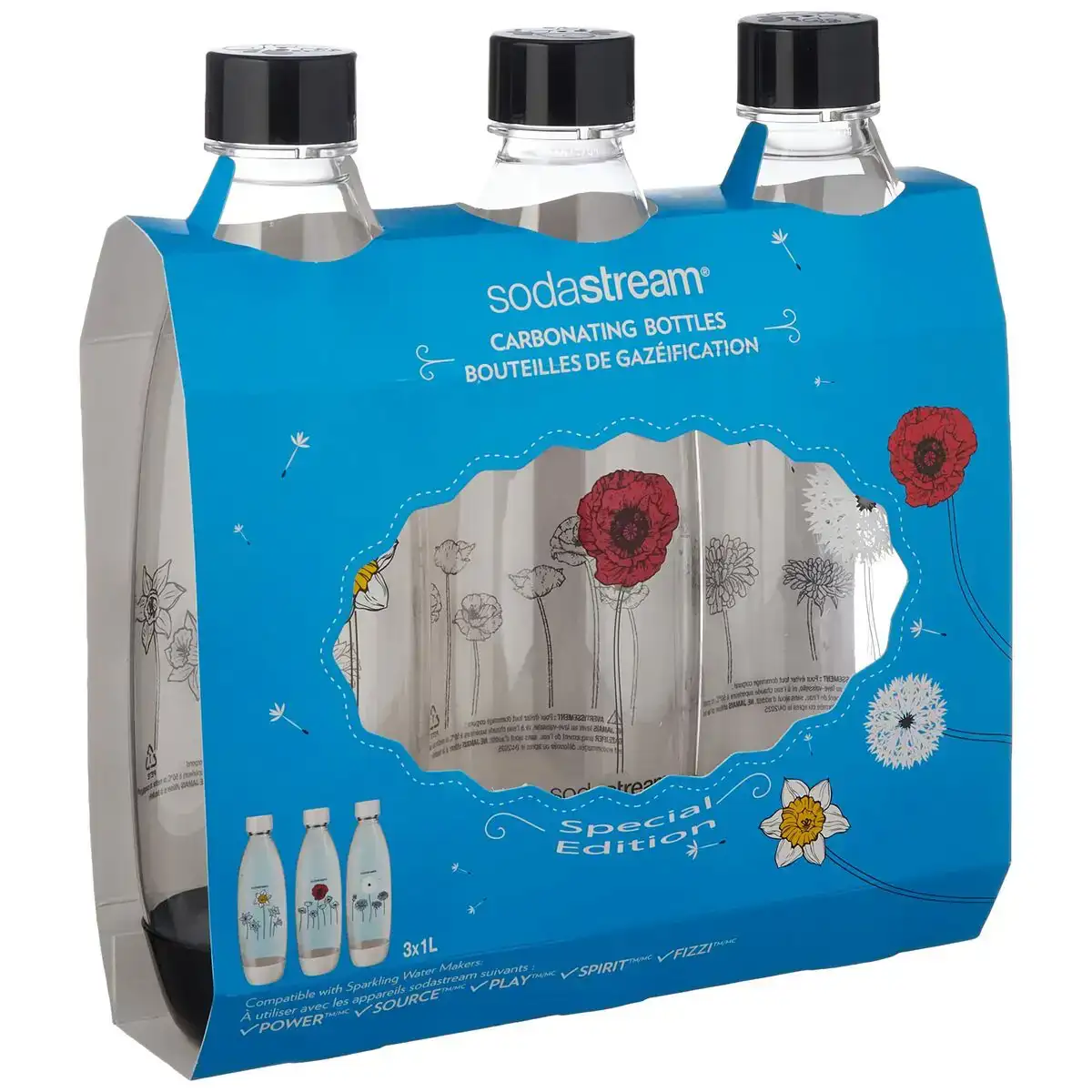 Bouteille sodastream 3000143 machine a soda 3 pieces 1 l_6138. DIAYTAR COTE D'IVOIRE - Là où Chaque Clic Compte. Parcourez notre boutique en ligne et laissez-vous guider vers des trouvailles uniques qui enrichiront votre quotidien.