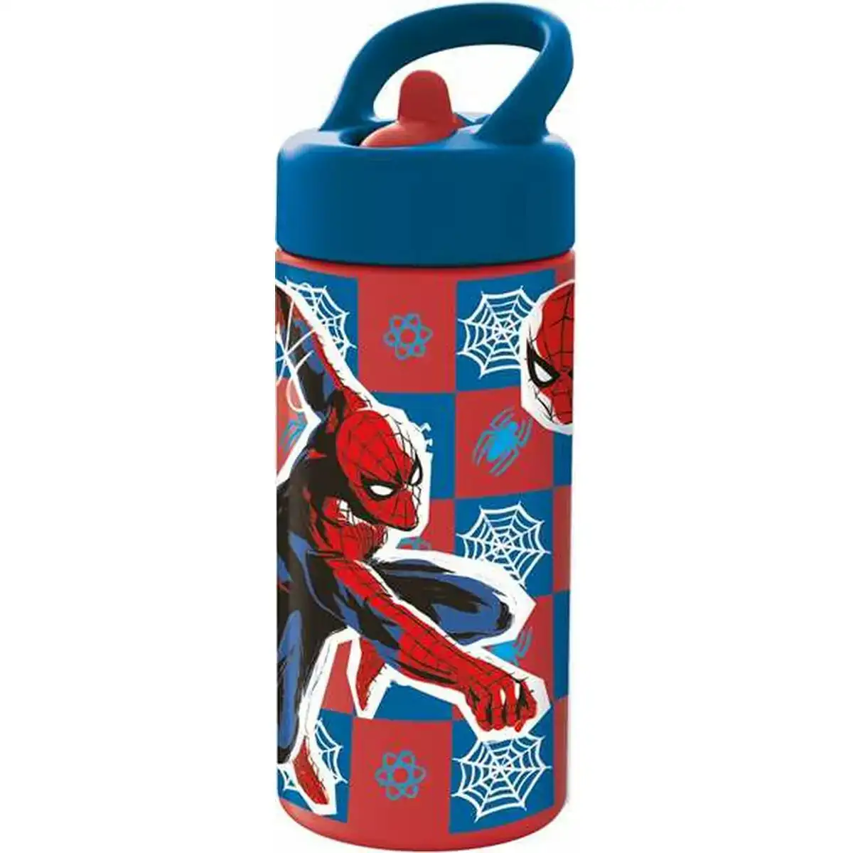 Bouteille spiderman midnight flyer 410 ml avec poignee_3735. DIAYTAR COTE D'IVOIRE - Votre Oasis de Shopping en Ligne. Explorez notre boutique et découvrez des produits qui ajoutent une touche de magie à votre quotidien.