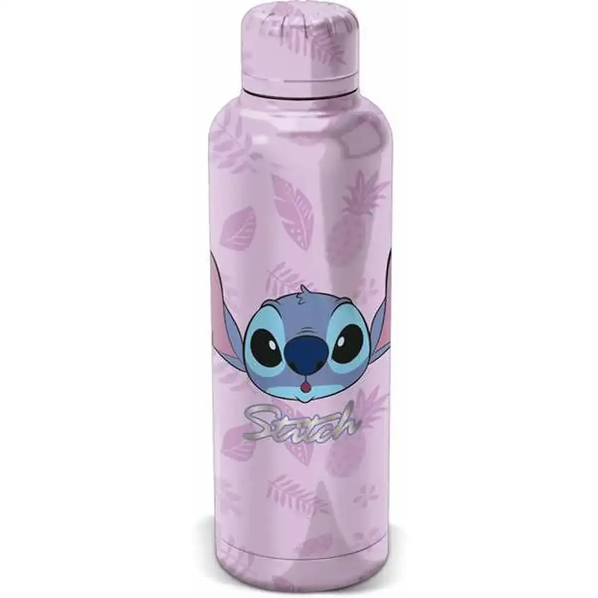 Bouteille stitch palms 515 ml acier inoxydable polypropylene_9917. DIAYTAR COTE D'IVOIRE - Où Choisir Devient un Acte de Découverte. Découvrez notre gamme et choisissez des produits qui éveillent votre curiosité et élargissent vos horizons.