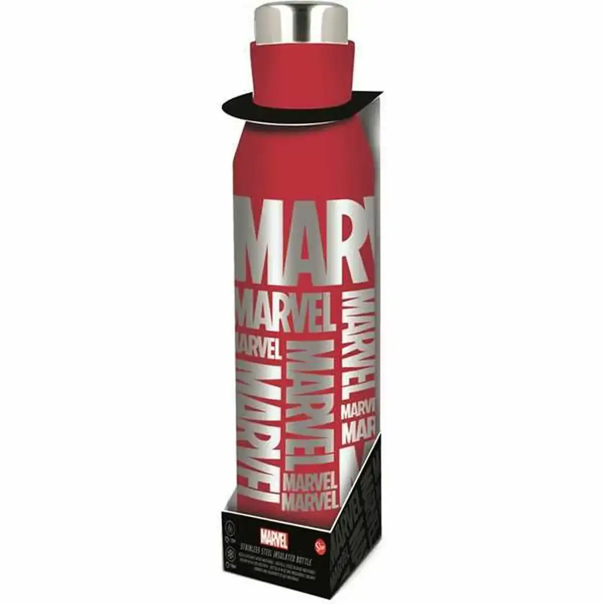 Bouteille thermique en acier inoxydable marvel 1021 acier inoxydable 580 ml _5979. DIAYTAR COTE D'IVOIRE - L'Essence de la Tradition et de la Modernité réunies. Explorez notre plateforme en ligne pour trouver des produits authentiques du Côte d'Ivoire, tout en découvrant les dernières tendances du monde moderne.