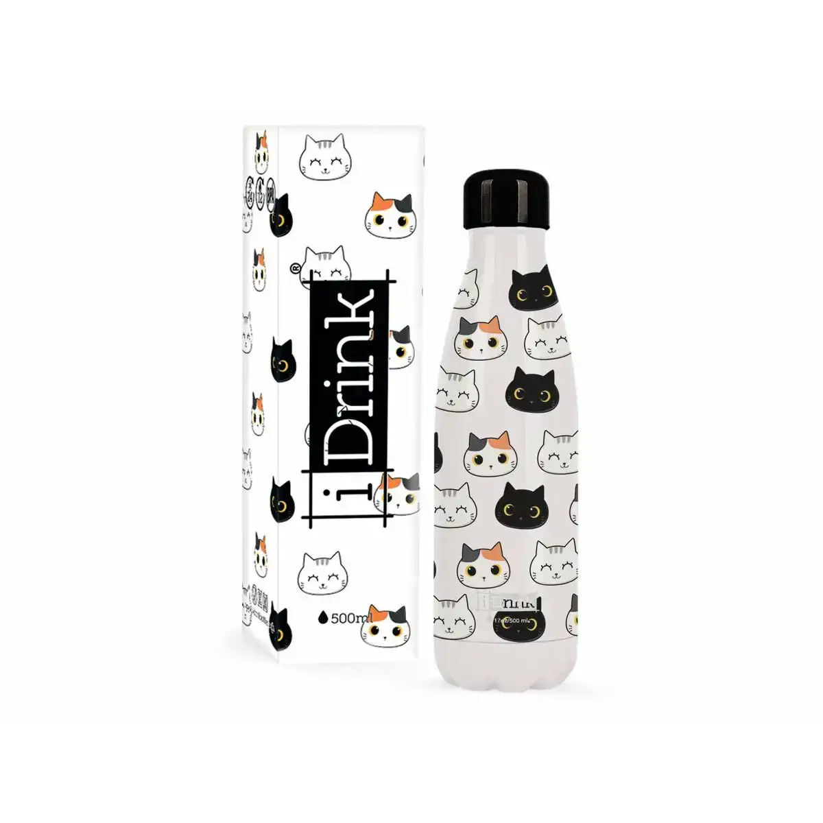 Bouteille thermique itotal blanc chats acier inoxydable 500 ml _1945. Entrez dans le Monde de DIAYTAR COTE D'IVOIRE - Où la Satisfaction est la Priorité. Explorez notre sélection pensée pour vous offrir une expérience de shopping qui va au-delà de vos attentes.