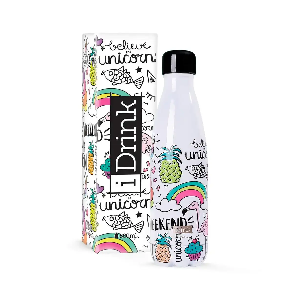 Bouteille thermique itotal blanc licorne acier inoxydable 500 ml _5434. Bienvenue sur DIAYTAR COTE D'IVOIRE - Où Chaque Produit a son Histoire. Découvrez notre sélection unique et choisissez des articles qui racontent la richesse culturelle et artistique du Côte d'Ivoire.