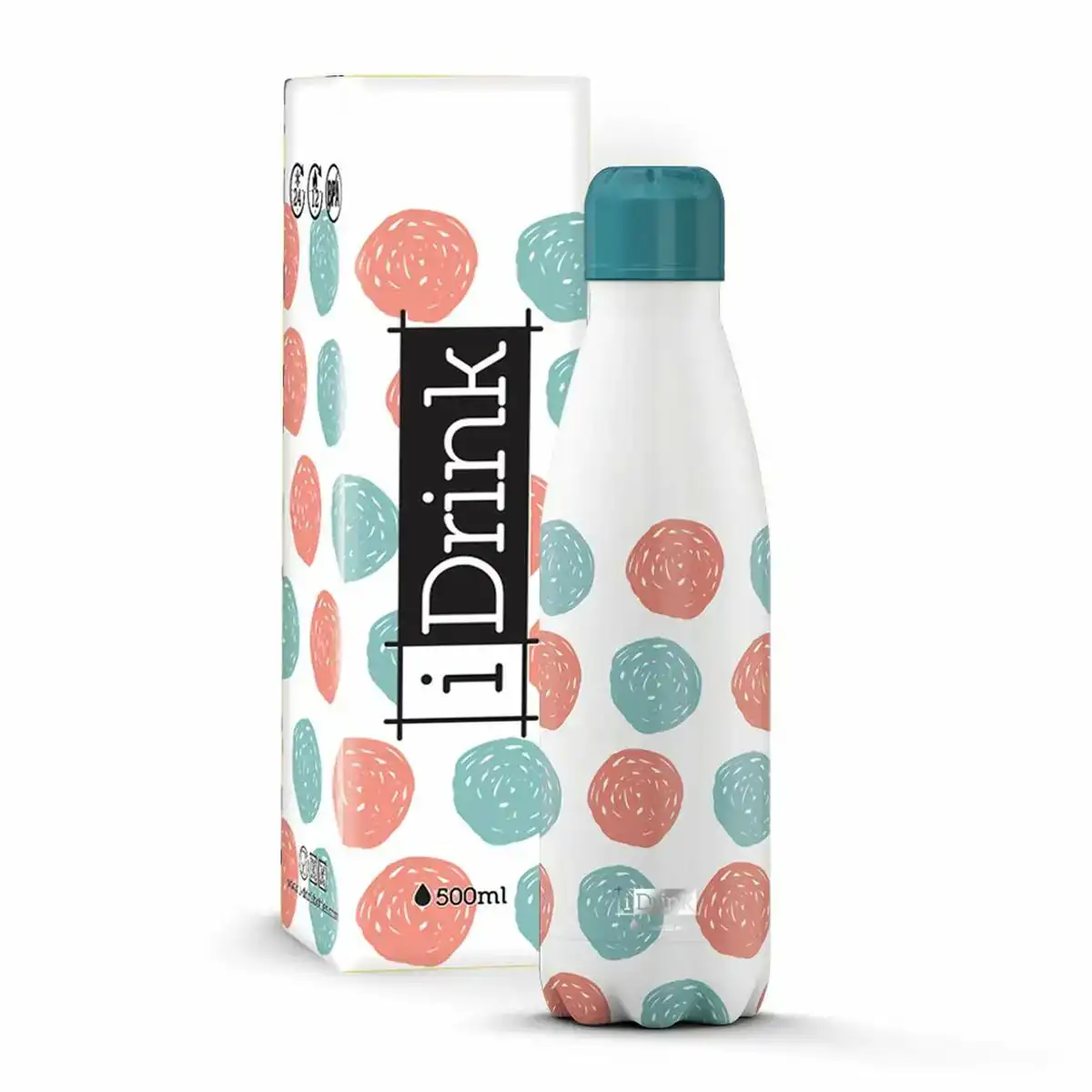 Bouteille thermique itotal dots blanc acier inoxydable 500 ml _3846. DIAYTAR COTE D'IVOIRE - Où Choisir est un Plaisir Responsable. Explorez notre boutique en ligne et adoptez des produits qui reflètent notre engagement envers la durabilité.