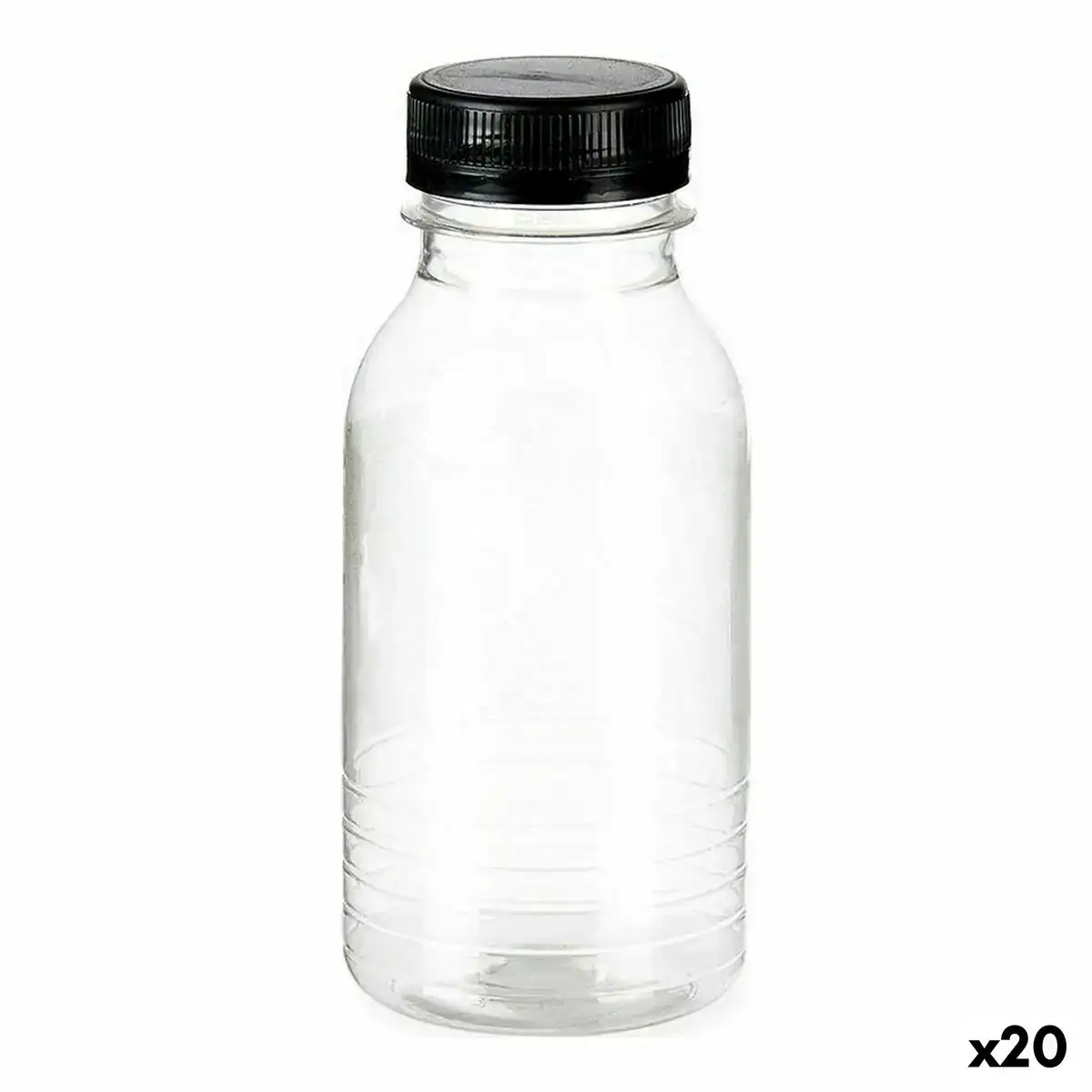 Bouteille transparent noir plastique 500 ml 6 5 x 19 x 6 5 cm 20 unites _2317. DIAYTAR COTE D'IVOIRE - Votre Passage vers l'Élégance Accessible. Parcourez notre boutique en ligne pour trouver des produits qui vous permettent d'allier style et économies.