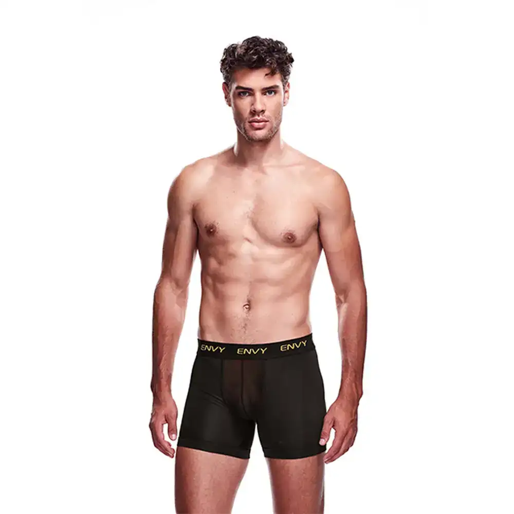 Boxer pour homme long envy noir_6484. DIAYTAR COTE D'IVOIRE - L'Artisanat à Portée de Clic. Découvrez notre boutique en ligne pour trouver des produits uniques qui célèbrent la créativité et l'artisanat sénégalais.