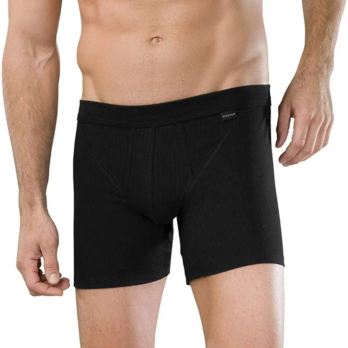 Boxer pour homme schiesser noir 6 reconditionne a _2895. Bienvenue chez DIAYTAR COTE D'IVOIRE - Où le Shopping Devient un Plaisir. Découvrez notre boutique en ligne et trouvez des trésors qui égaieront chaque jour de votre vie.