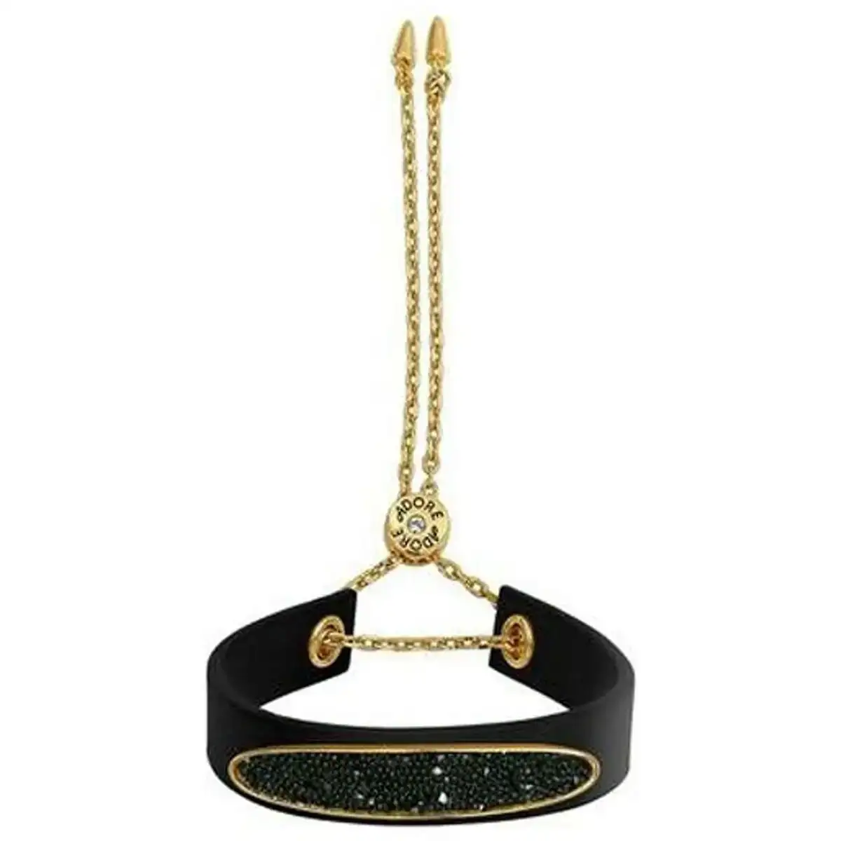 Bracelet femme adore 5375466 noir cuir_7949. DIAYTAR COTE D'IVOIRE - Votre Destination pour un Shopping Inoubliable. Naviguez à travers notre catalogue et choisissez des produits qui vous marquent par leur originalité.