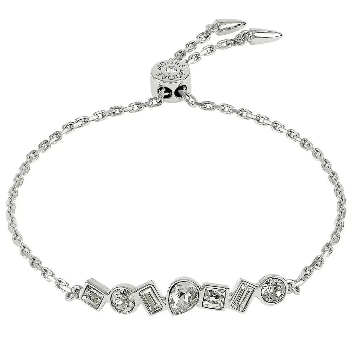 Bracelet femme adore 5375516 argente metal 6 cm _4065. DIAYTAR COTE D'IVOIRE - Là où la Beauté Rencontre la Fonctionnalité. Parcourez notre sélection pour trouver des produits qui allient esthétique et praticité, pour un quotidien sublimé.