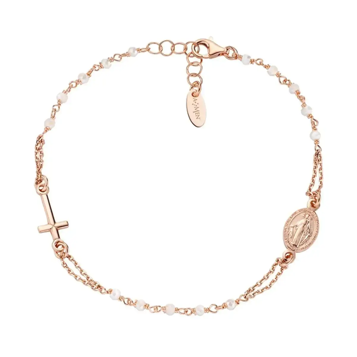 Bracelet femme amen bro10rbi3_7781. DIAYTAR COTE D'IVOIRE - Là où Chaque Produit Est une Trouvaille. Parcourez notre catalogue diversifié et découvrez des articles qui enrichiront votre quotidien, du pratique à l'insolite.