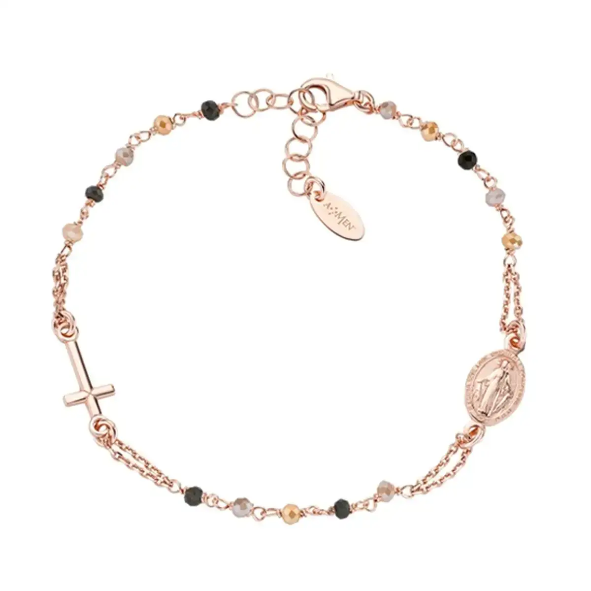 Bracelet femme amen bro10rmmm3_3993. Entrez dans l'Univers de DIAYTAR COTE D'IVOIRE - Où Chaque Produit a une Signification. Explorez notre gamme diversifiée et découvrez des articles qui résonnent avec votre vie.