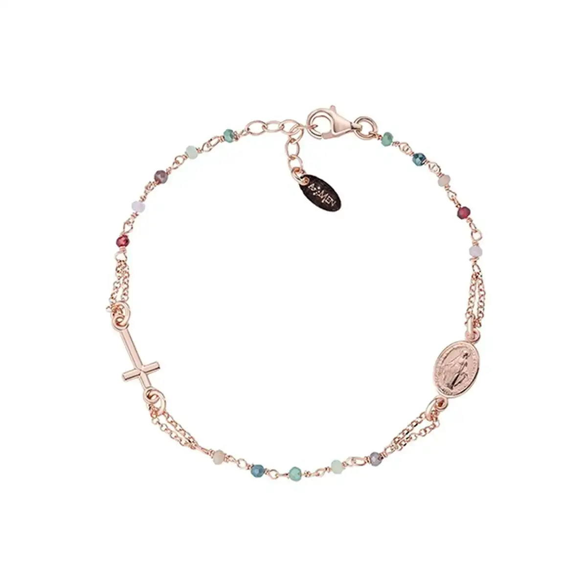 Bracelet femme amen bro25rmu3_4662. DIAYTAR COTE D'IVOIRE - Où Chaque Détail Compte. Naviguez à travers notre gamme variée et choisissez des articles qui ajoutent une touche spéciale à votre quotidien, toujours avec qualité et style.