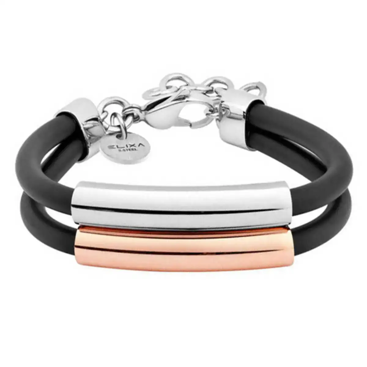 Bracelet femme elixa el124 5506 noir or rose acier inoxydable caoutchouc argente 21 cm _1575. Votre Destination de Choix: DIAYTAR COTE D'IVOIRE - Où l'Authenticité Rencontre la Commodité. Faites l'expérience de magasiner en ligne pour des articles qui incarnent la richesse culturelle et la modernité du Côte d'Ivoire.