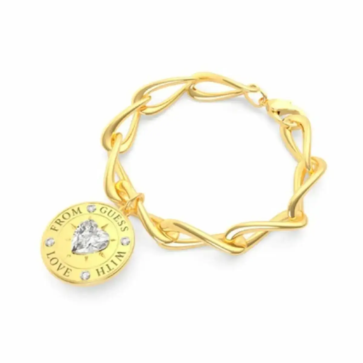 Bracelet femme guess ubb70004 s dore acier taille s _5420. DIAYTAR COTE D'IVOIRE - Là où Chaque Produit a son Histoire. Découvrez notre gamme de produits, chacun portant en lui le récit de l'artisanat et de la passion, pour vous offrir une expérience de shopping authentique.