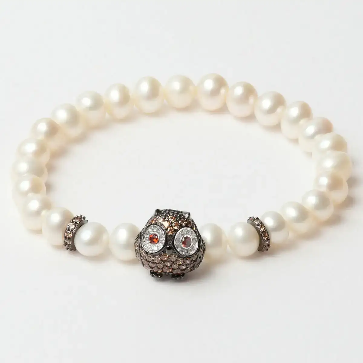 Bracelet femme lancaster jla br owl 4 wh marron blanc argent 925 16 mm_4919. DIAYTAR COTE D'IVOIRE - Là où Chaque Achat a du Sens. Explorez notre gamme et choisissez des produits qui racontent une histoire, du traditionnel au contemporain.