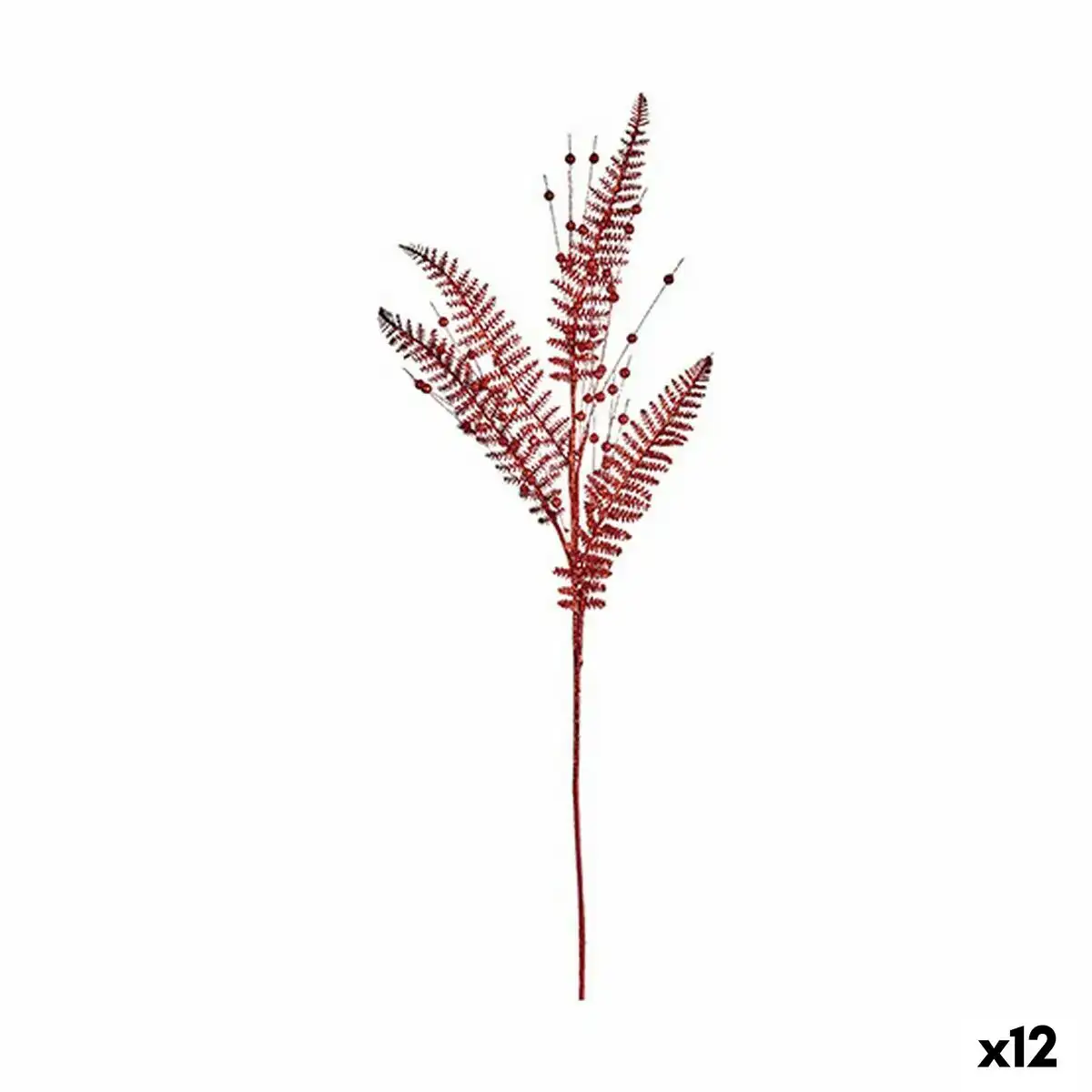 Branche rouge noel 90 cm 12 unites plastique 12 unites _7674. DIAYTAR COTE D'IVOIRE - Votre Passage vers le Raffinement. Plongez dans notre univers de produits exquis et choisissez des articles qui ajoutent une touche de sophistication à votre vie.