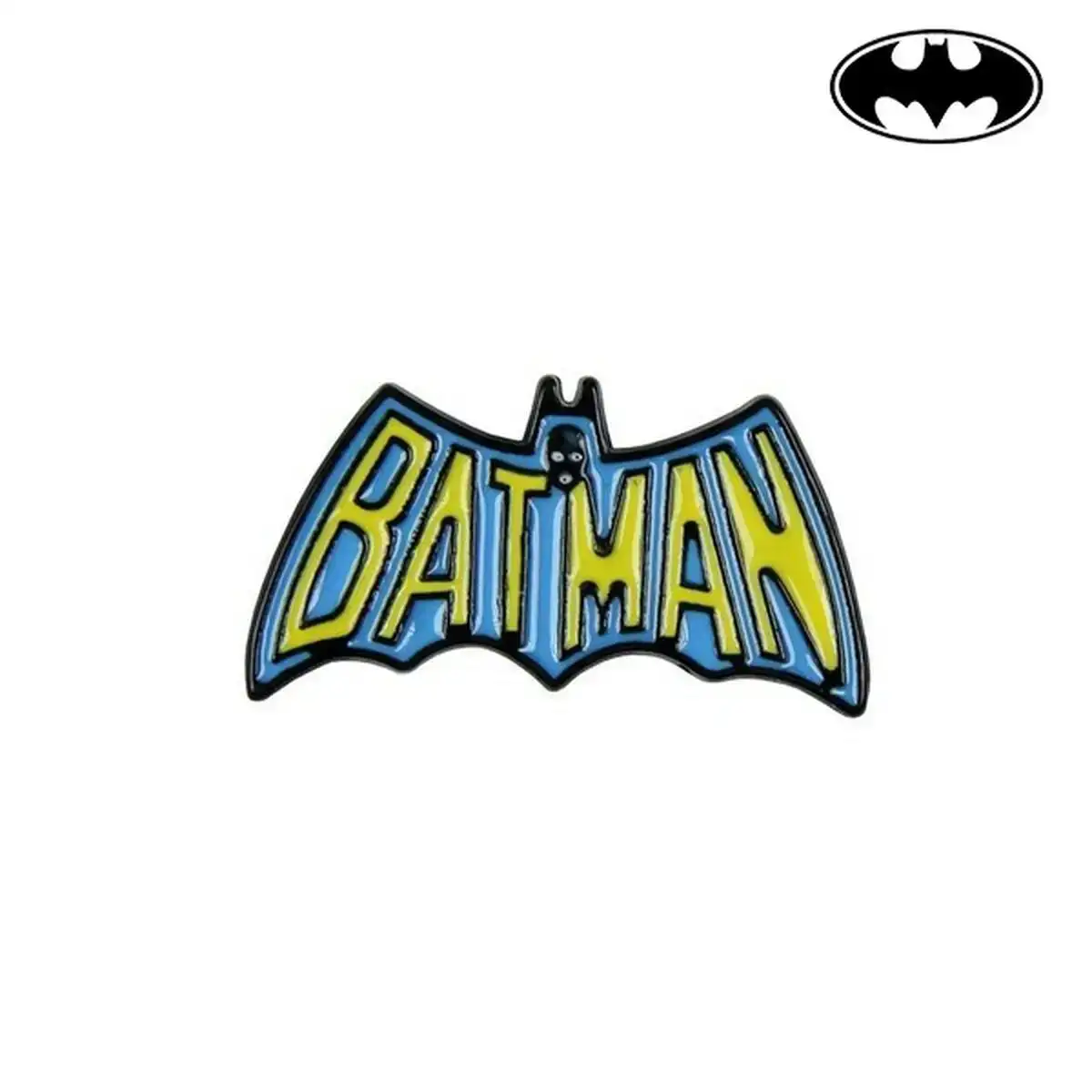 Broche batman metal jaune bleu_7907. DIAYTAR COTE D'IVOIRE - Votre Boutique en Ligne, Votre Choix Illimité. Parcourez nos rayons et découvrez des produits qui vous inspirent, de la mode à la maison et bien plus.