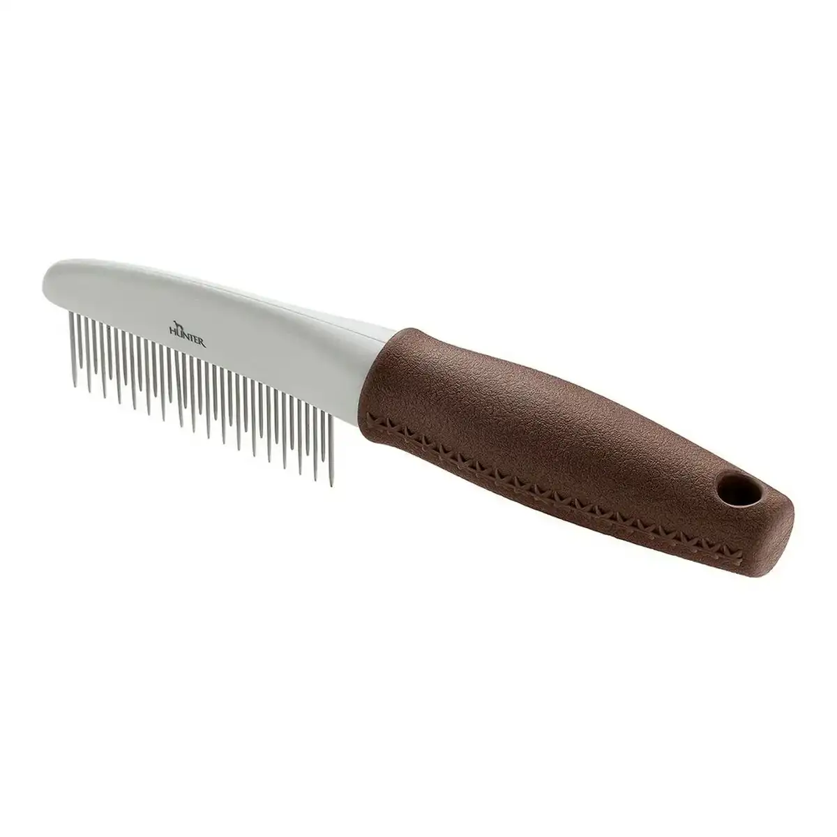 Brosse a cheveux hunter rateau acier inoxydable_4807. DIAYTAR COTE D'IVOIRE - Votre Passage vers l'Éclat et la Beauté. Explorez notre boutique en ligne et trouvez des produits qui subliment votre apparence et votre espace.