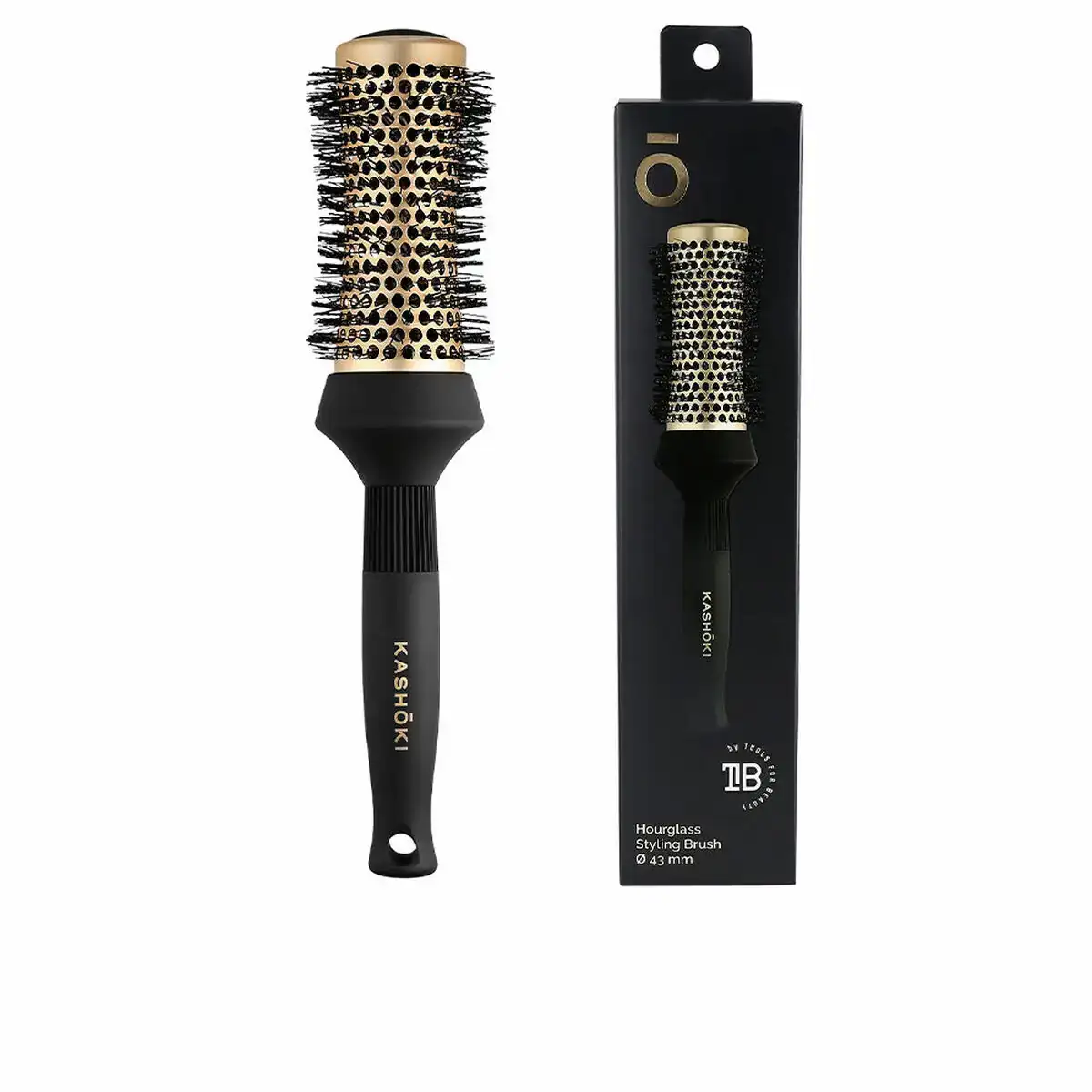 Brosse a coiffer kashoki hourglass ceramique o 43 mm_1038. DIAYTAR COTE D'IVOIRE - Où Choisir est un Plaisir Responsable. Parcourez notre catalogue et choisissez des produits qui incarnent notre engagement envers des pratiques durables et éthiques.