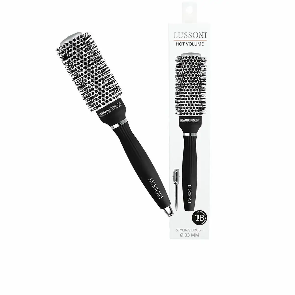Brosse a coiffer lussoni hot volume ceramique o 33 mm_1736. Bienvenue chez DIAYTAR COTE D'IVOIRE - Où Votre Shopping Prend Vie. Découvrez notre univers et dénichez des trésors qui ajoutent de la couleur à votre quotidien.