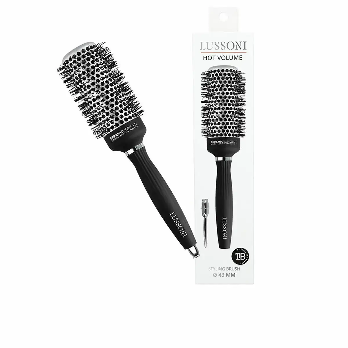 Brosse a coiffer lussoni hot volume ceramique o 43 mm_4939. DIAYTAR COTE D'IVOIRE - L'Art de Vivre en Couleurs et en Styles. Parcourez notre sélection et trouvez des articles qui reflètent votre personnalité et votre goût pour la vie.