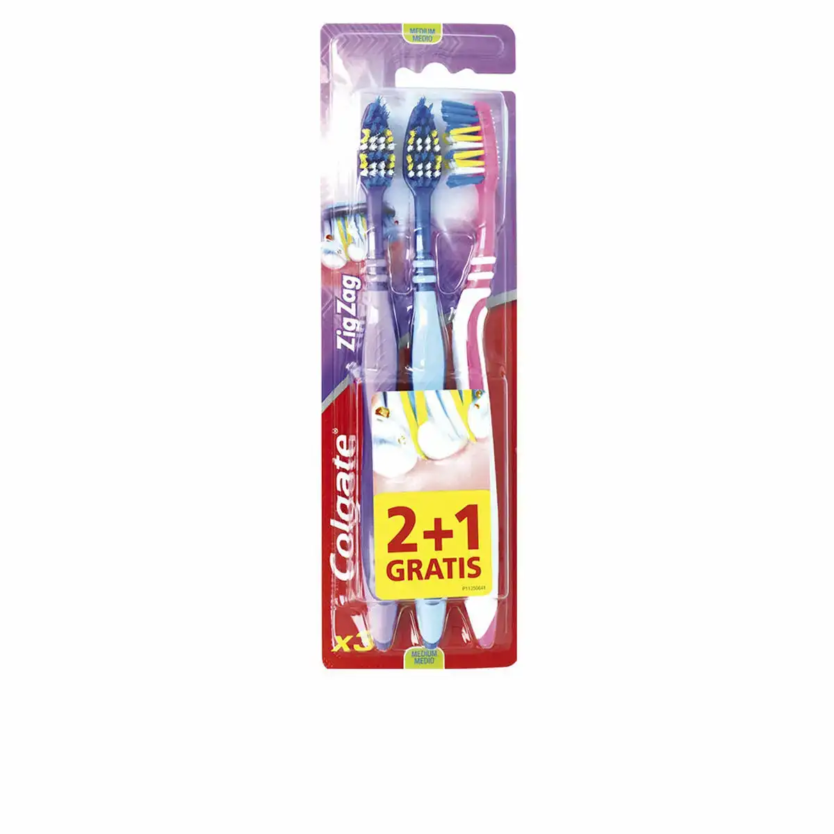Brosse a dents colgate zig zag moyen 3 pieces_4612. DIAYTAR COTE D'IVOIRE - Votre Portail Vers l'Exclusivité. Explorez notre boutique en ligne pour trouver des produits uniques et exclusifs, conçus pour les amateurs de qualité.