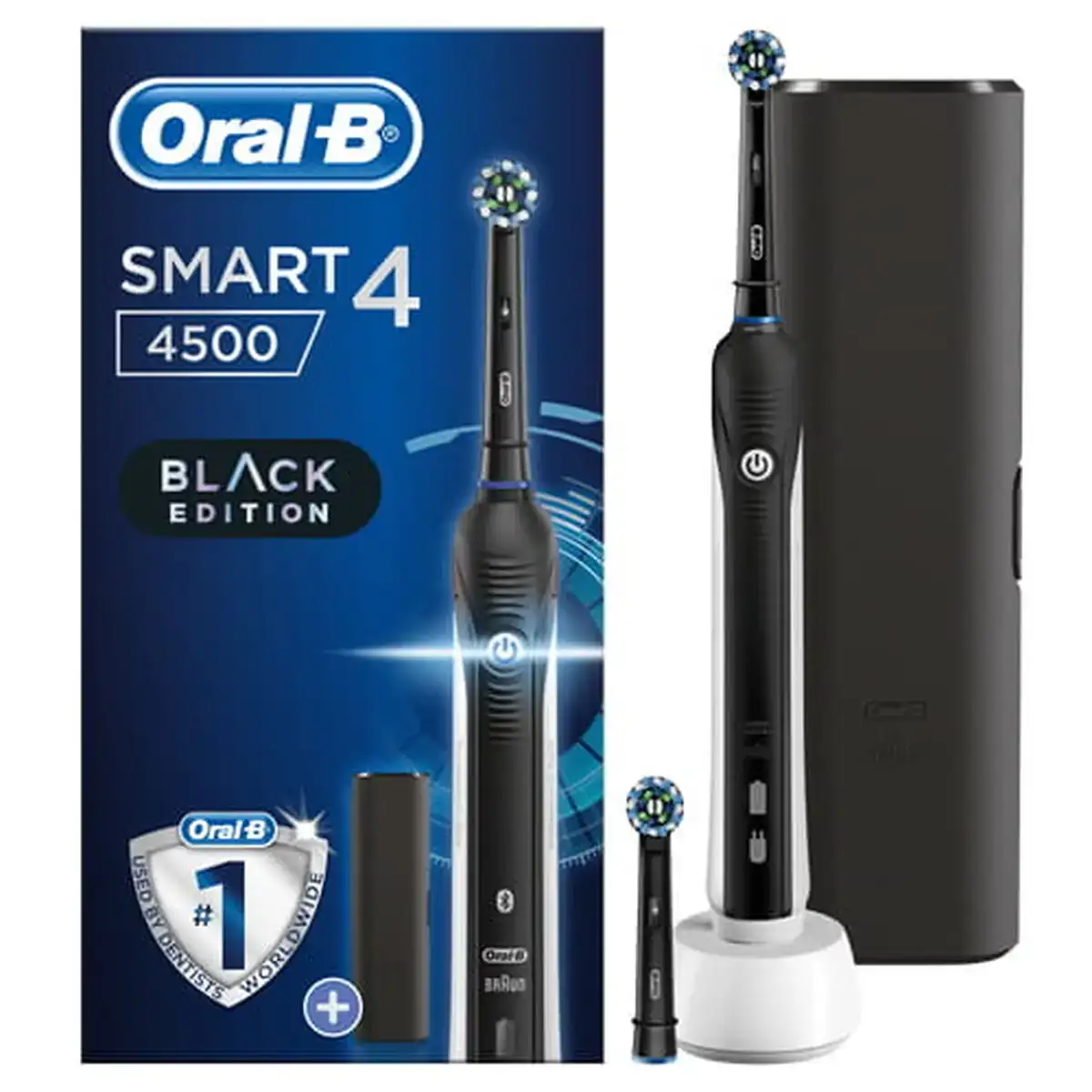 Brosse a dents electrique oral b smart 4 4500 black edition_4078. DIAYTAR COTE D'IVOIRE - Là où Choisir est un Acte d'Amour pour la Culture Côte d'Ivoireaise. Explorez notre gamme et choisissez des produits qui célèbrent la richesse de notre patrimoine.