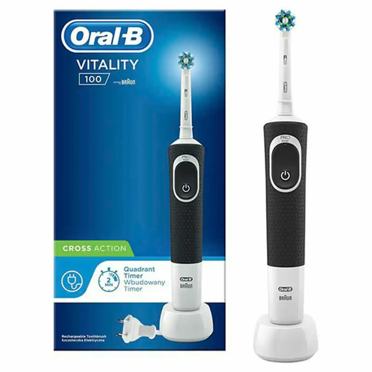 Brosse a dents electrique oral b vitality d100_9133. Entrez dans l'Univers de DIAYTAR COTE D'IVOIRE - Où Choisir est un Plaisir. Explorez notre catalogue diversifié et trouvez des articles qui reflètent vos goûts et votre personnalité.