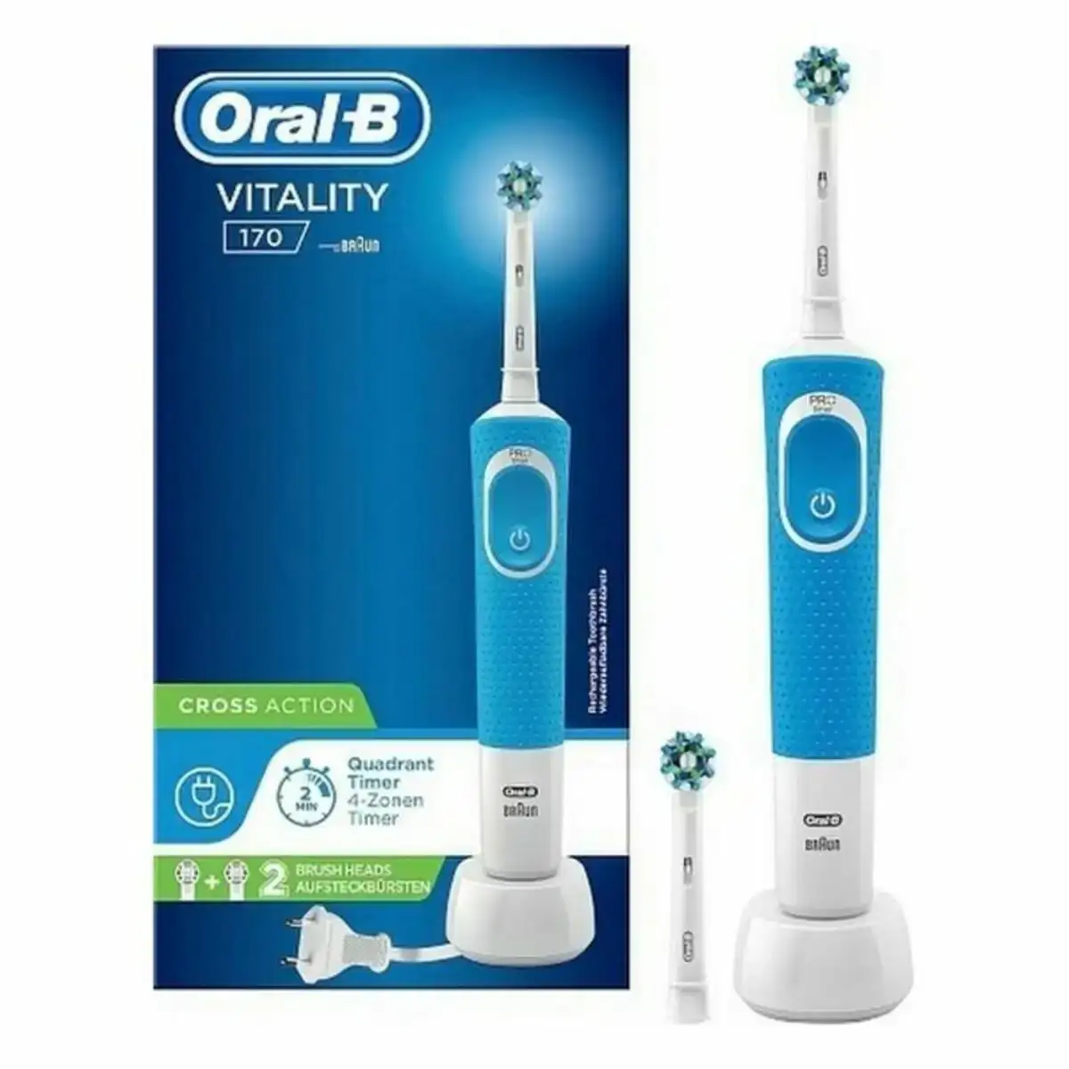 Brosse a dents electrique rechange oral b vitality d100_3197. DIAYTAR COTE D'IVOIRE - Où l'Élégance Rencontre l'Authenticité. Naviguez à travers notre boutique en ligne et choisissez des produits qui incarnent le style et la tradition du Côte d'Ivoire.