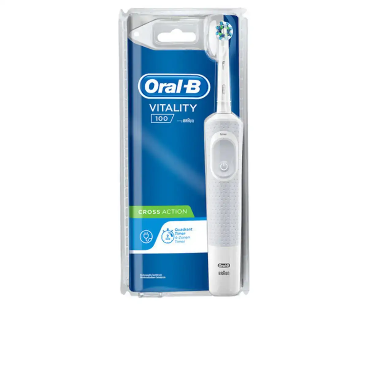Brosse a dents electrique vitality cross action oral b vitality cross action blanco blanc 1 unites _3632. DIAYTAR COTE D'IVOIRE - Là où Choisir est un Acte d'Amour pour le Côte d'Ivoire. Explorez notre gamme et choisissez des produits qui célèbrent la culture et l'artisanat du pays.