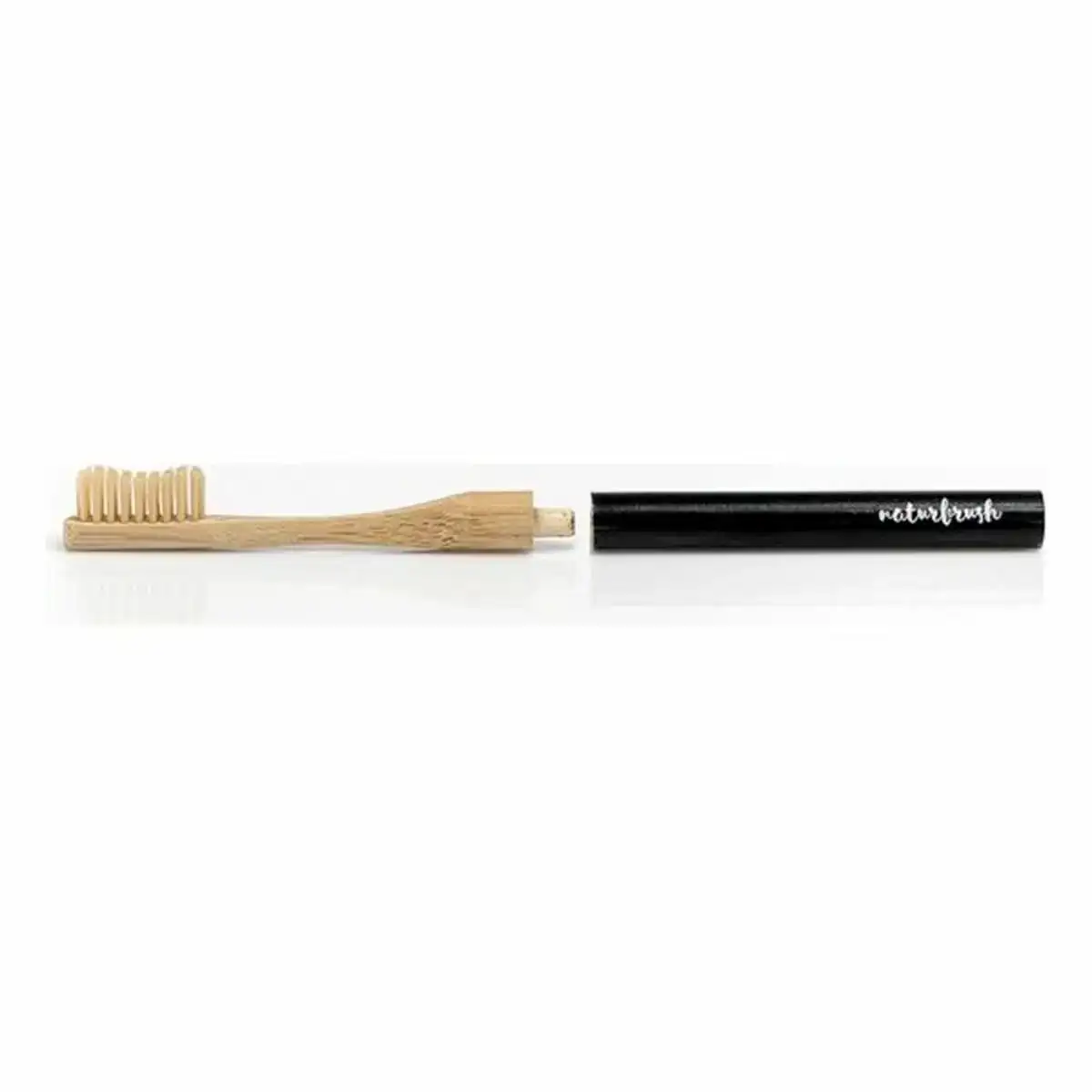 Brosse a dents headless naturbrush noir 1 piece _2878. DIAYTAR COTE D'IVOIRE - L'Art de Vivre avec Authenticité. Explorez notre gamme de produits artisanaux et découvrez des articles qui apportent une touche unique à votre vie.