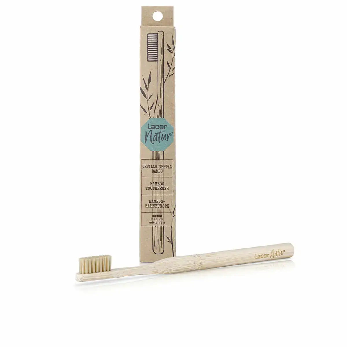 Brosse a dents lacer natur bambu_3914. DIAYTAR COTE D'IVOIRE - Votre Destination Shopping Éthique. Parcourez notre gamme et choisissez des articles qui respectent l'environnement et les communautés locales.