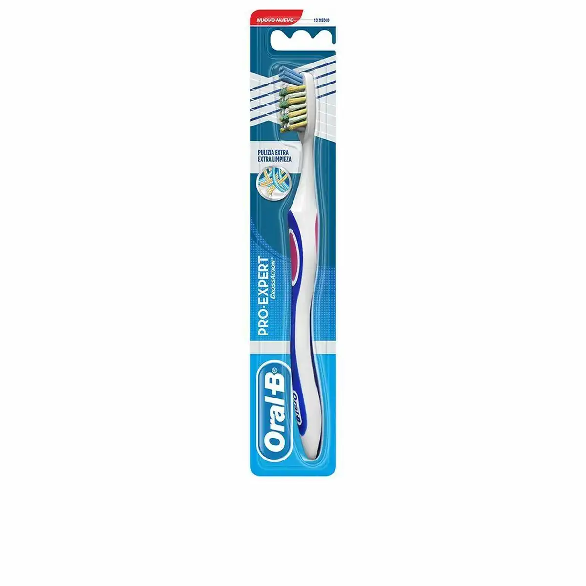 Brosse a dents oral b expert crossaction 1 unites_8565. DIAYTAR COTE D'IVOIRE - Votre Marché Virtuel au Côte d'Ivoire. Parcourez notre boutique en ligne pour trouver des trésors cachés, des articles indispensables du quotidien aux joyaux artistiques.