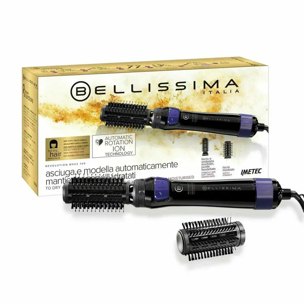 Brosse de lissage imetec revolution bhs4 100 1000 w reconditionne c _3942. DIAYTAR COTE D'IVOIRE - Où Chaque Détail Fait la Différence. Parcourez notre sélection soignée et choisissez des articles qui rehaussent votre quotidien, du fonctionnel à l'esthétique.