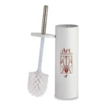 Brosse de salle de wc art nouveau acier plastique 9 5 x 37 5 x 9 5 cm _5042. DIAYTAR COTE D'IVOIRE - L'Art de Vivre l'Élégance Accessible. Parcourez notre gamme variée et choisissez des produits qui ajoutent une touche de sophistication à votre style.