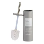 Brosse de salle de wc beauty products blanc gris acier plastique 9 5 x 37 5 x 9 5 cm_4677. DIAYTAR COTE D'IVOIRE - L'Art de Vivre le Shopping Authentique. Découvrez notre boutique en ligne et trouvez des produits qui incarnent la passion et le savoir-faire du Côte d'Ivoire.