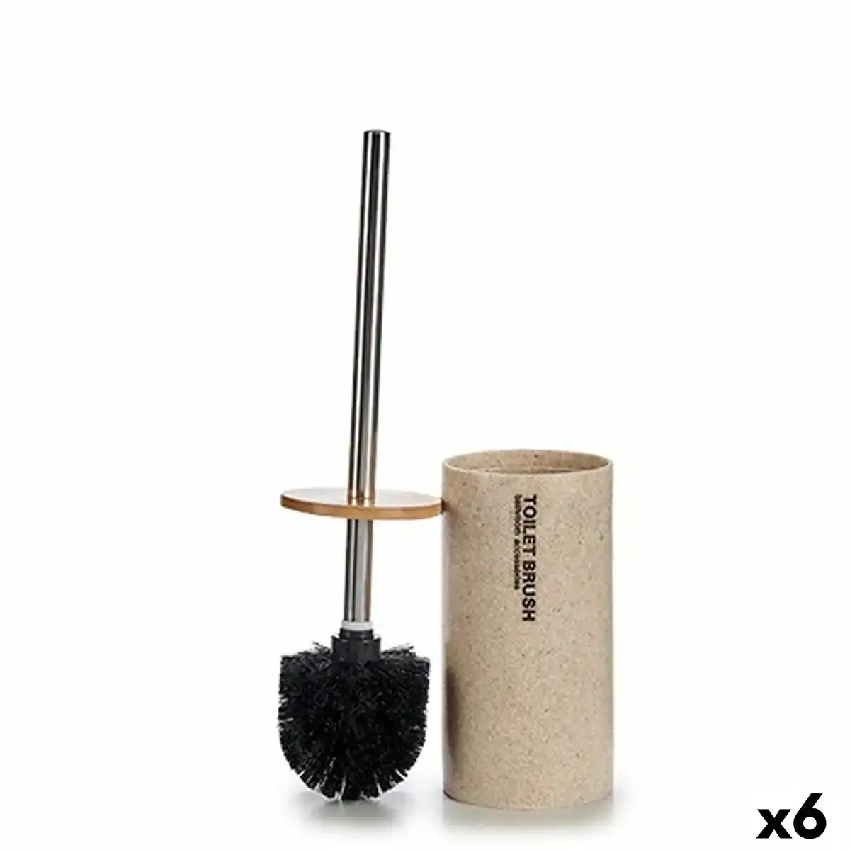 Brosse de salle de wc beige argente metal resine bambou 9 6 x 37 5 x 9 6 cm 6 unites _7037. DIAYTAR COTE D'IVOIRE - L'Art de Choisir, l'Art de Vivre. Parcourez notre boutique en ligne et découvrez des produits qui transforment chaque choix en une expérience enrichissante.